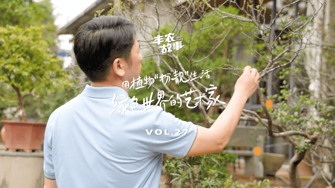 17年，他用一草一木去点亮了一个个家。